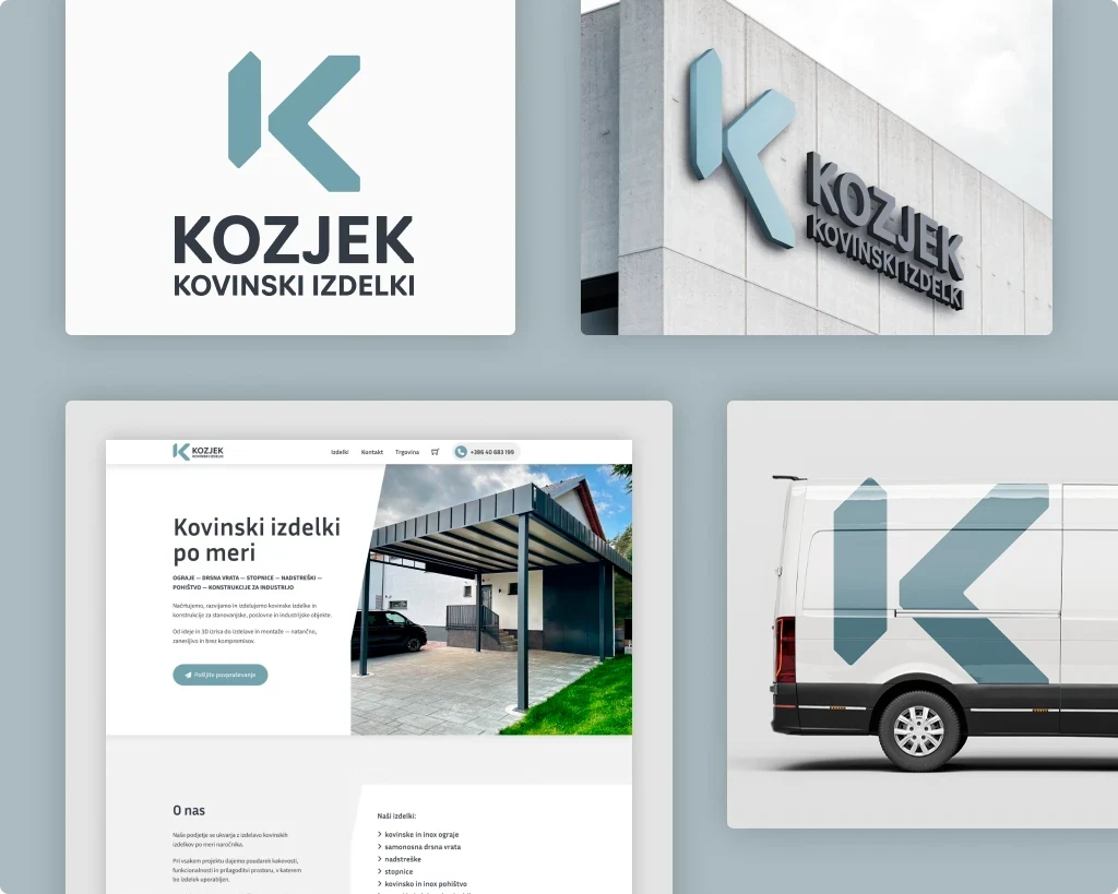 Dela Celostna grafična podoba in spletna stran